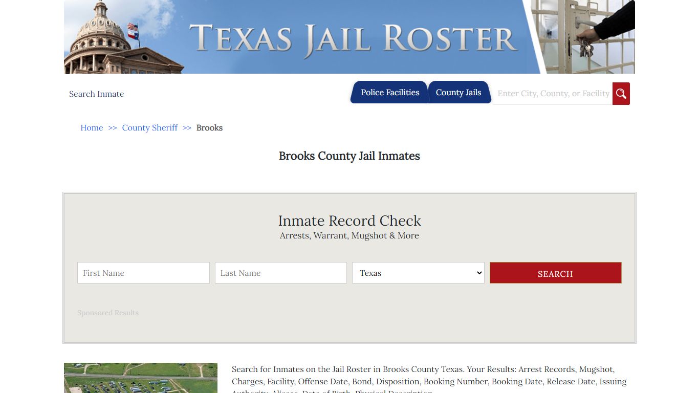 Brooks County Jail Inmates | Jail Roster Search